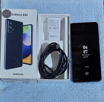 Samsung A52 Full Box