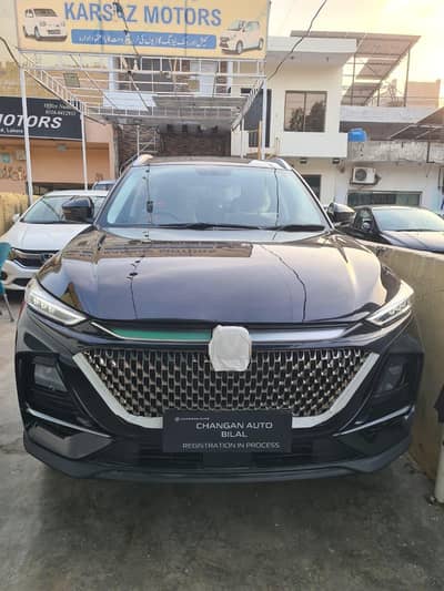 ALL READY BANK LEASE CHANGAN OSHAN X 7 FEATURES SENS 7 SEATER