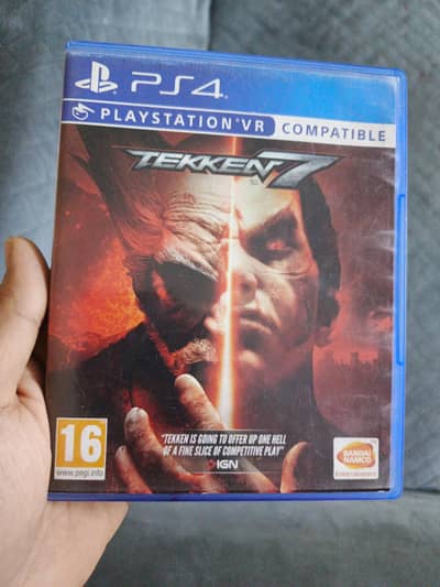 Tekken 7 Disc ps4/ps5 for sale