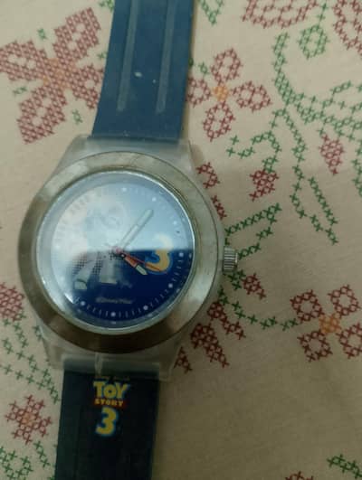 toy story 3 quartz watch with original starp Whatsapp 03071138819