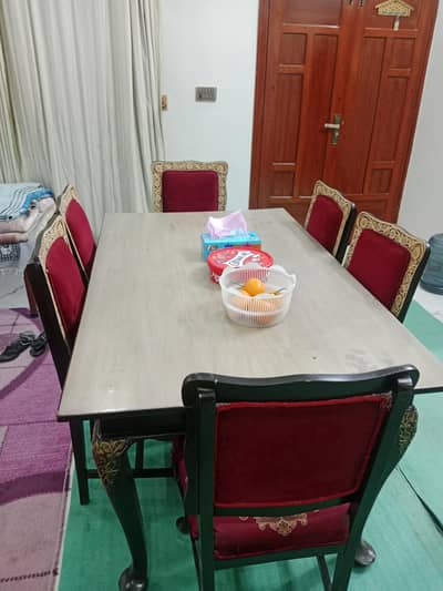 Dining Table 6 chairs