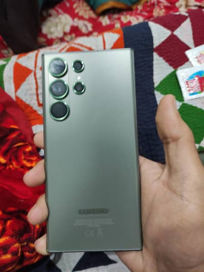 SAMSUNG GALAXY S23 ULTRA NON PTA 256 GB STORAGE 10/10 GREEN COLOUR