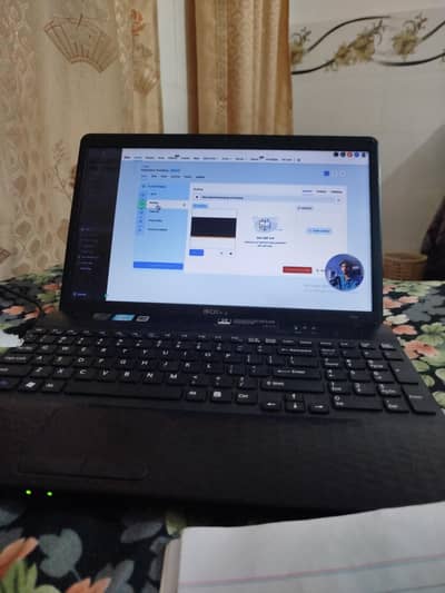 Sony laptop in diamond quality