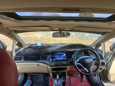 honda Civic reborn 2011 one piece touch up