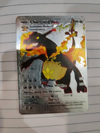 Pokémon charizad V max card
