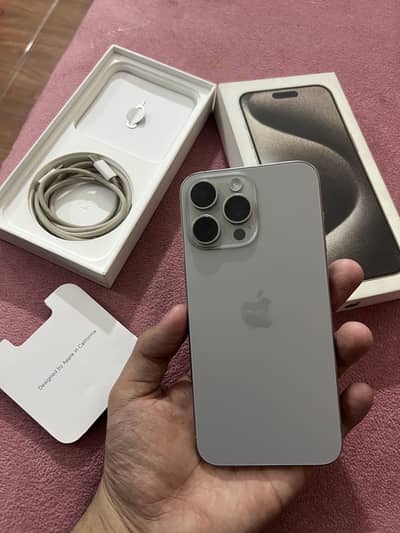 Iphone 15 pro max pta approved 03143710776