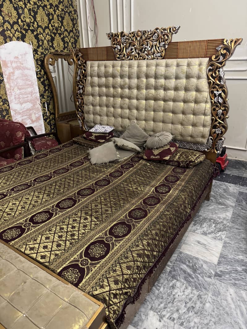 Bed,Side Table,Sofa set,Dressing 1