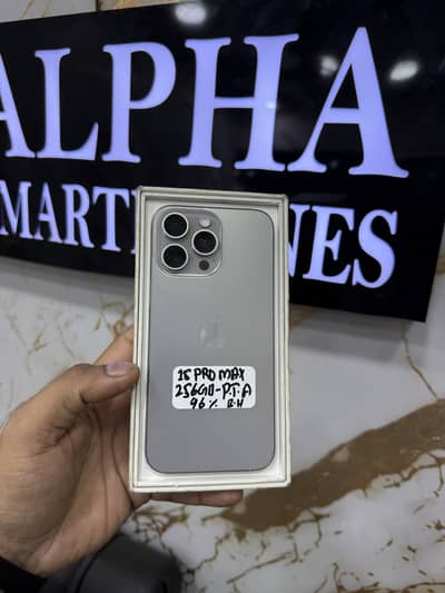 iPhone 15 pro max 256gb pta approved