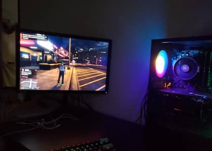 1080p Beast Bundle| R5 2600 + Rx590 PC with 24 inch Monitor