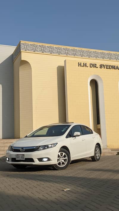 Honda civic rebirth 2014 for wedding,functions and pick n drop