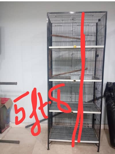 Birds cage in good condition with all accessories