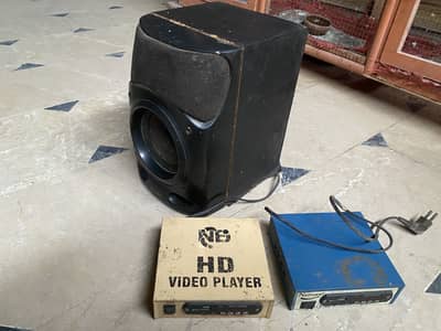Imported speaker and Hd players for sale