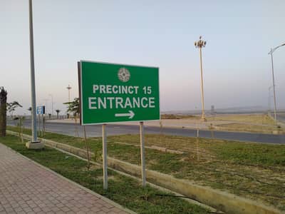 Prime 125 Sq. Yd Plot for Sale in Precinct 15 Bahria Town Karachi