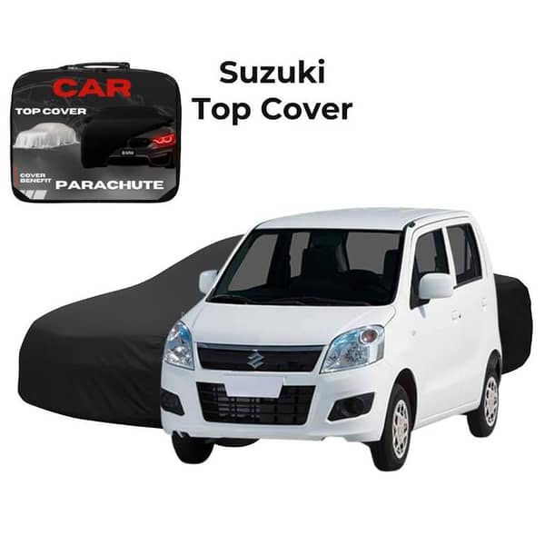 Suzuki Wagon R 2024 Parachute Car Top Cover | Lightweight Dust & Sun Protection | Custom Fit