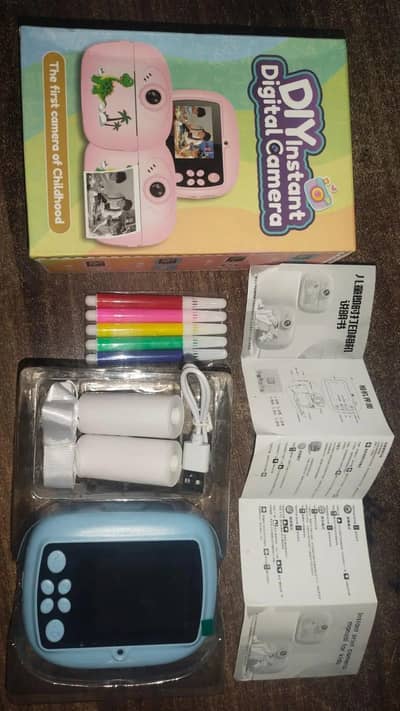 Children  Portable Print camera 48 Mp 40 to  1080p video recording