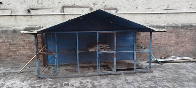 Cage For All pets 12 by 4 ft length 6 box hain