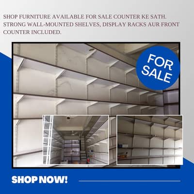 Shop Furniture Sale Shelves & Counter Included