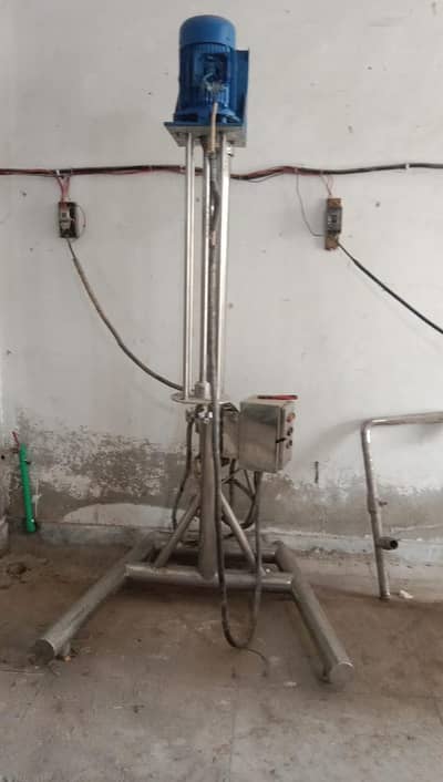 Cosmetic manufacturing machine complete set up