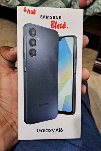 Samsung A16 6gb 128gb Box pack  0/3/1/0/1/4/2/5/8/2/8
