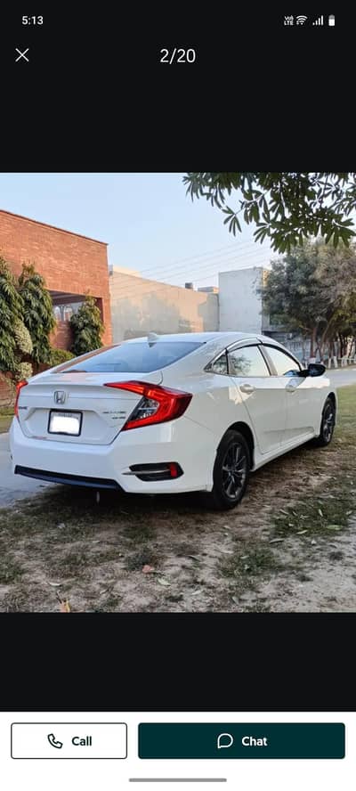 Honda civic oreil 1.8 UG contact 03154608704