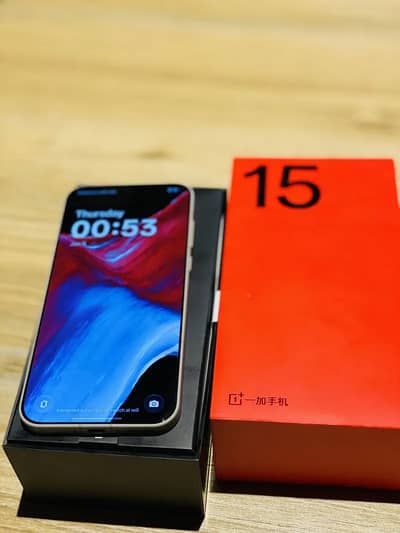 One Plus 15 [12Gb/256Gb] sand storm color Brand new