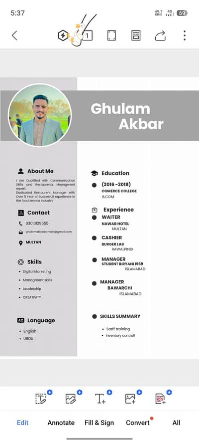 Restaurant Manager or Assis Manager