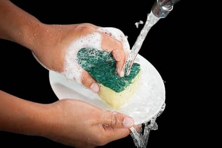 imported sponge dish cleaning floor wipe