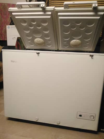 haier invertor deep freezer