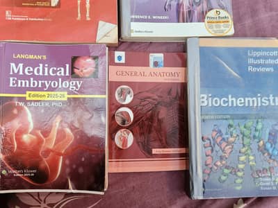 Mbbs 1st and 2nd year books for sale 50% off