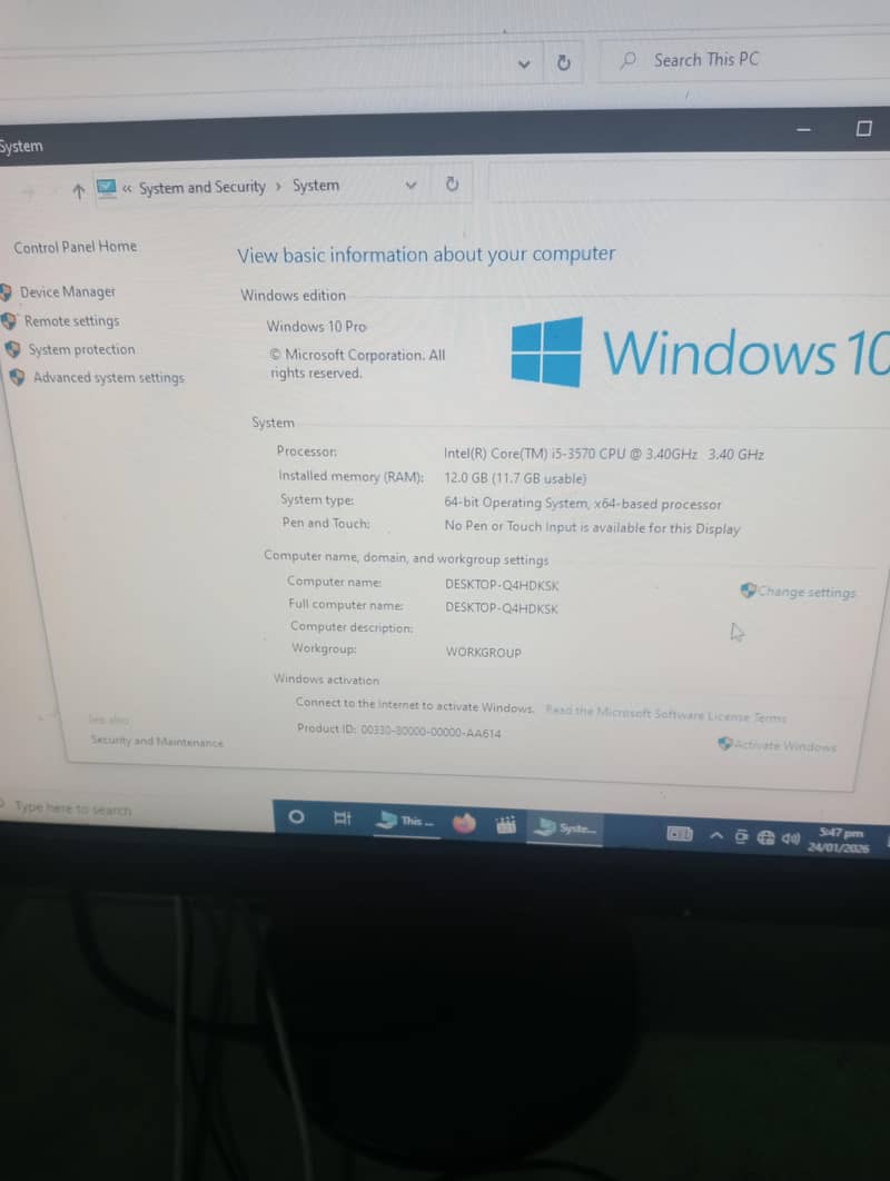 Core i5 3rd generation 0