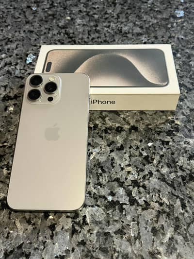 Iphone 15 Pro Max ( 512 GB ) PTA Approved