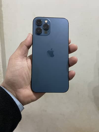 iPhone 12 pro max 128 gb all ok water pack sim working Glitch