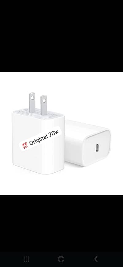 APPLE 20W 2 PIN ADAPTER
