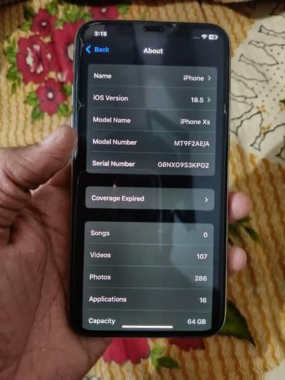 Iphone Xs 64Gb Pta Approved