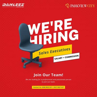 We are Hiring Sales Executives