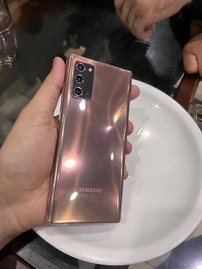 Samsung note 20 8gb 256gb  exchange possible