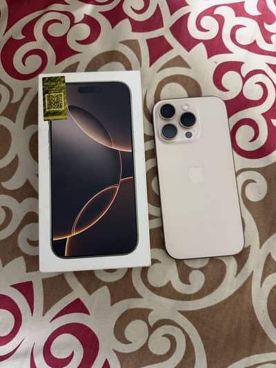 iPhone 16 Pro. (PTA APPROVED)