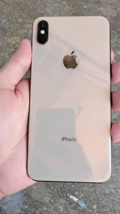 Iphone XS Max GOLD 64GB PTA Approved with Box