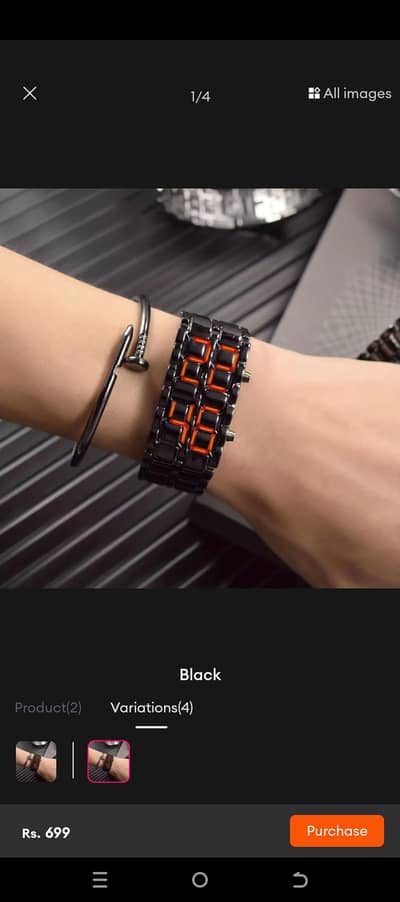 new technology bracelet watchi
