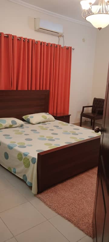 Furnished Bedroom Available For Rent in Askari 10