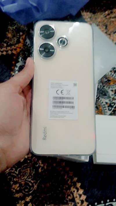 Redmi 13 for sale just box open not used 8 /128