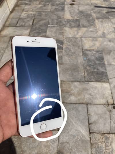 iPhone 8 Plus PTA approved 64 gb box sath