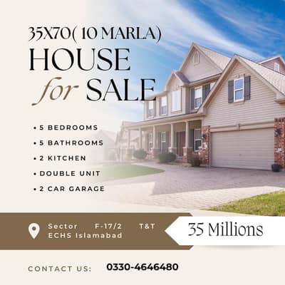 35x70 (10 Marla House Good Location )