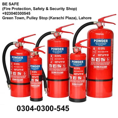 Swings & Slides Fire Extinguishers DCP Dry Chemical Powder