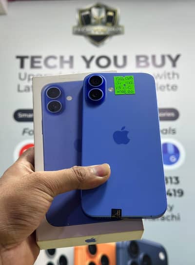 Iphone 16 Plus 128GB Nom Pta 10/10 Condition Water Pack