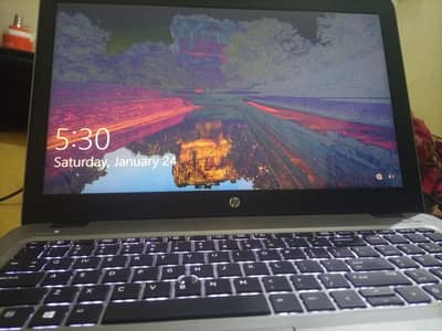 HP core I5 7th generation ram 8GB and memory 256 gb