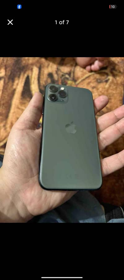 iphone 11pro 64gb display change hai face id off  ture tone on