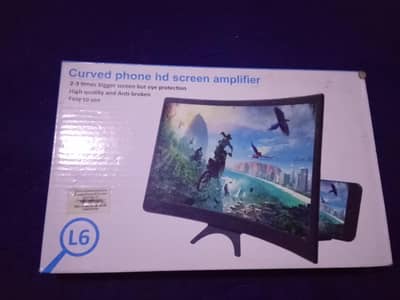 curved phone hd screen amplifier