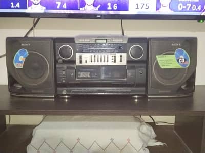 Sony CD & Cassette player