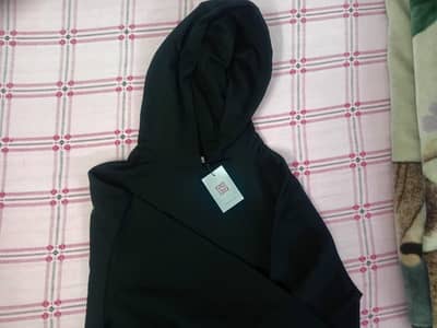A Classic Pullover Hoodie for Men - Black for Sale